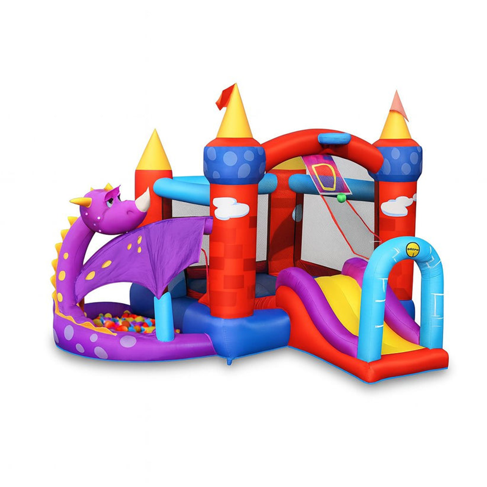 Happy Hop Dvorac na naduvavanje Dragon Adventure, 350x350x245cm slika 1