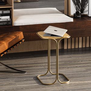 Shb-001-C Gold Prirodni Stolić za Kafu