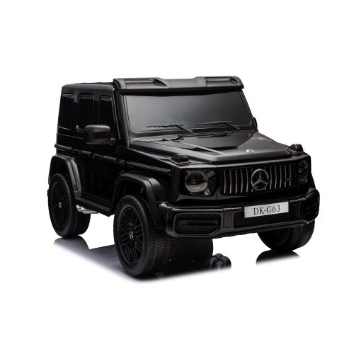 Licencirani auto na akumulator Mercedes G63 XXL 4x4 - dvosjed - crni slika 1