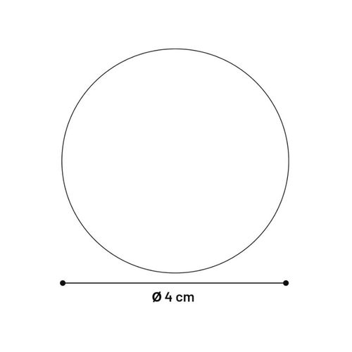 GUMENA IGRAČA ZA PSA - ŽOGA 4 cm slika 2