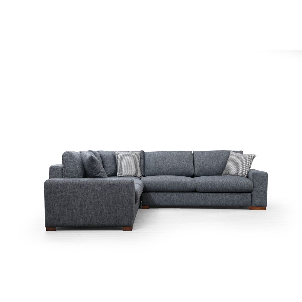 Ugaona garnitura Loop 7 u antracit boji slika 6