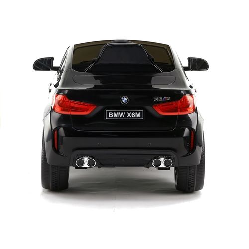 Licencirani BMW X6 crni lakirani - auto na akumulator - NOVI dizajn slika 4