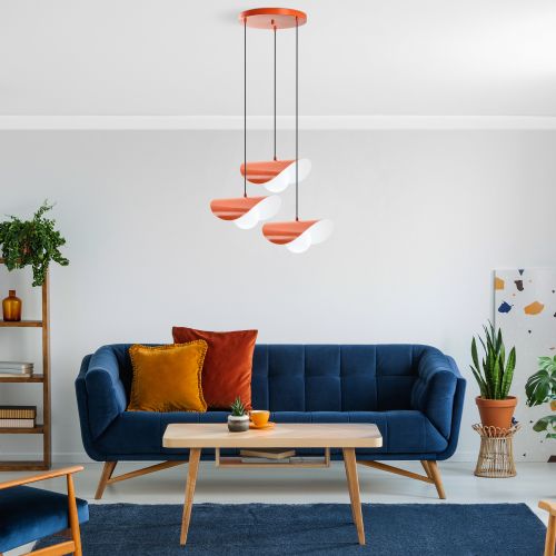 Vatoz - Nus - 6141 - Orange Orange Chandelier slika 3