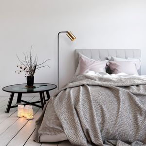 Emek - 4081 Crna Vintage Podna Lampa
