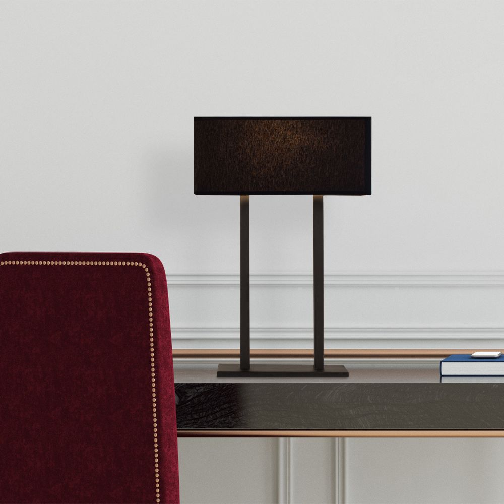 Stolna Lampa Salihini MR-615 u Crnoj Boji slika 2