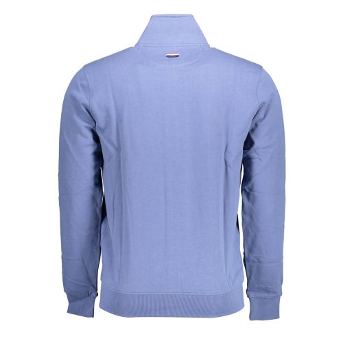 US POLO SWEATSHIRT WITH ZIP BLUE MAN slika 2