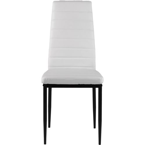 4 tapecirane stolice bijele slika 3