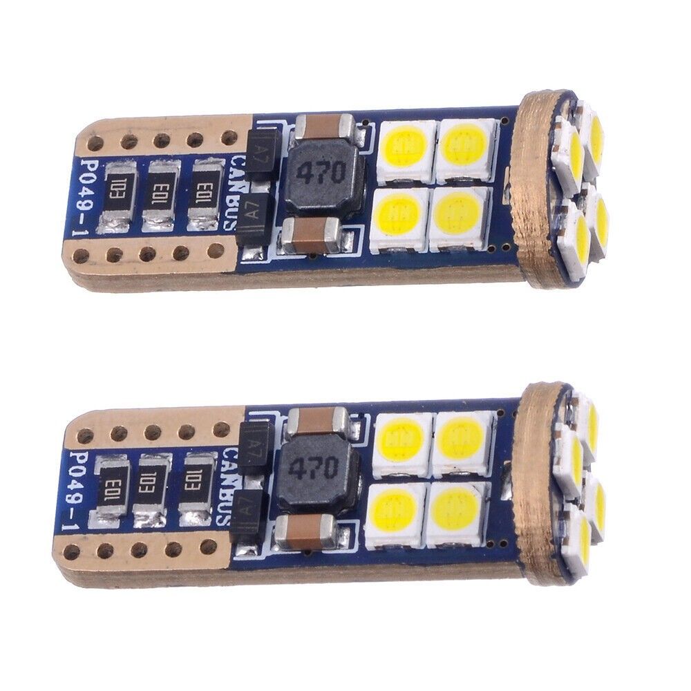 AutoSystem Sijalica LED 12V T10 12SMD CANBUS bijela - 2 kom. slika 1
