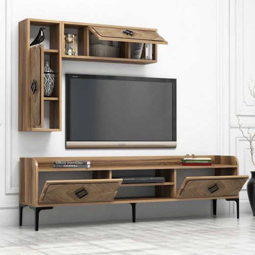 Woody Fashion TV jedinica, Samba - Walnut slika 4