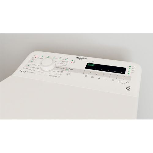 Whirlpool TDLR55130SEU Veš mašina sa gornjim punjenjem, 5.5 kg, 1100 rpm slika 6