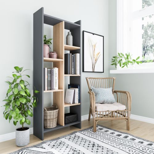 Eden - Anthracite, Oak Oak
Anthracite Bookshelf slika 2