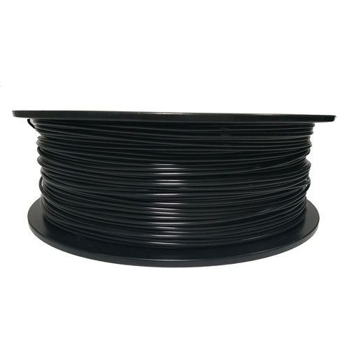 Filament for 3D, ABS, 1.75 mm, 1 kg, black slika 1
