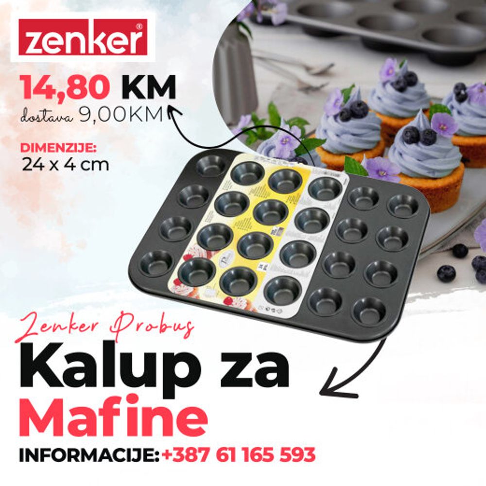 Probus Kalup za muffine 24x4 cm slika 1