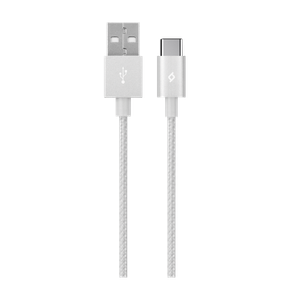 Ttec Kabel - USB-C to USB (1,20m) - Silver - Alumi Cable