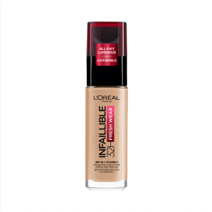 L'Oréal Paris Infallible 32H Fresh Wear Tečni puder 145 Rose Beige 30ml