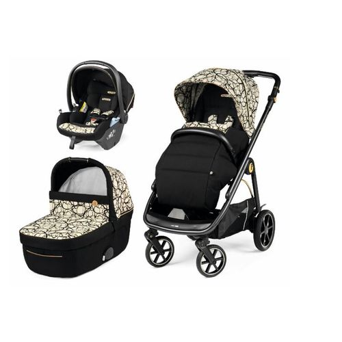 Peg Perego dječja kolica 3u1 Veloce Lounge Graphic Gold slika 1