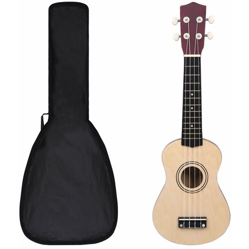 Set dječjeg ukulelea Soprano s torbom boja svijetlog drva 21 " slika 19