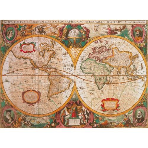 Clementoni puzle Old Map, 1000 delova slika 2