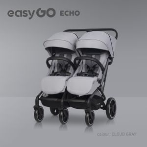 Eurocart Easy Go Echo Cloudy Grey Kolica Za Blizance