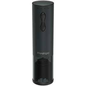 Bolsena, Electric wine opener with Prestigio Logo, aerator , vacuum preserver, Black color