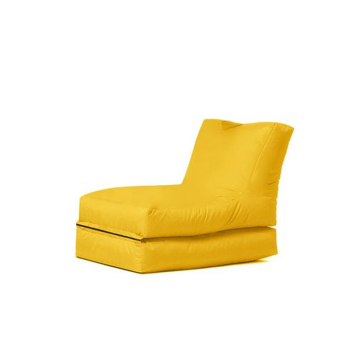 Atelier Del Sofa Siesta Sofa Bed Pouf - Žuti baštenski ležaj slika 1