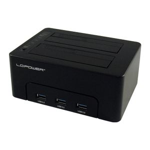 LC-Power dock za SSD/HDD, 3xUSB Hub, USB 3.0