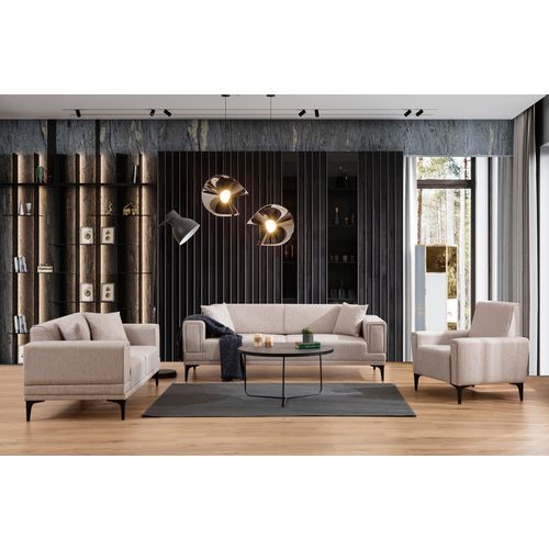 Horizon - Light Brown Light Brown 2-Seat Sofa slika 2