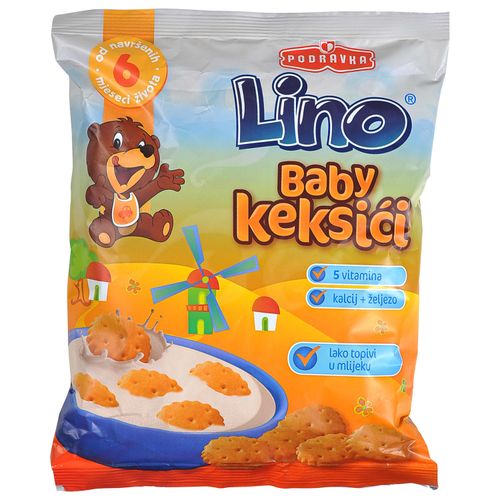 Lino baby keks vrećica 140 g slika 1