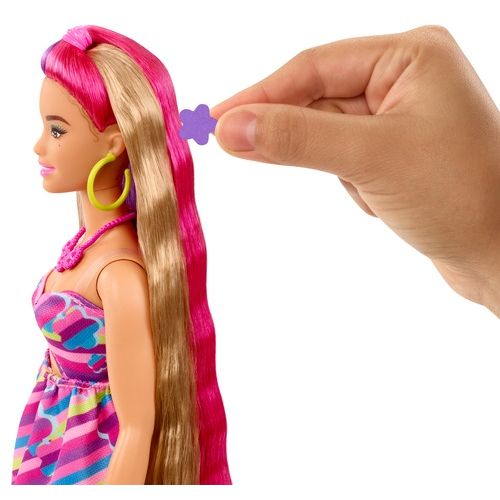 Barbie lutka Totally Hair smeđa slika 4