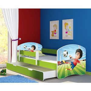 ACMA Dječiji krevet Acma II sa ladicom Green - 160x80cm - Dezen 13