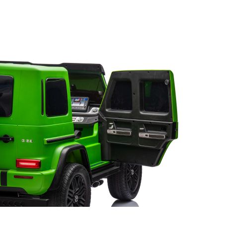 Licencirani auto na akumulator Mercedes G63 XXL 24V 4x4 - DVOSJED - zeleni slika 5