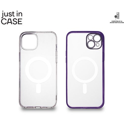 2u1 Extra case MAG MIX paket LjUBIČASTI za iPhone 14 Plus slika 3