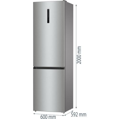 Gorenje NRK6202AXL4 Kombinovani frižider, Visina 200 cm, No Frost slika 11