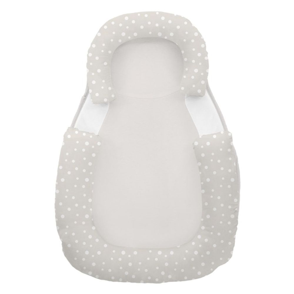 Kikka Boo Gnijezdo za bebe od memorijske pjene Dots, Bež slika 1