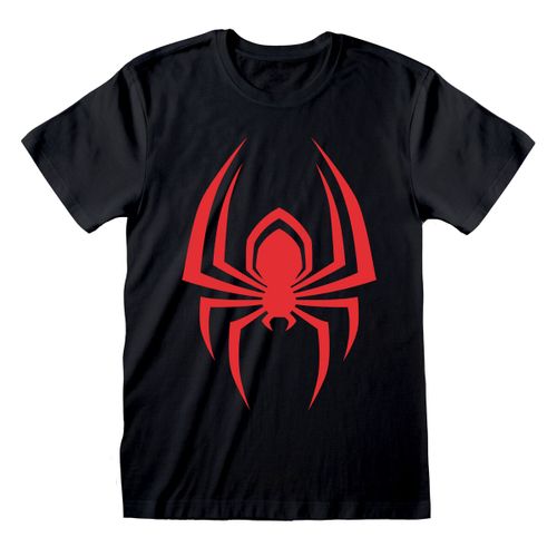 Majica Kratkih Rukava Spider-Man Hanging Spider Crna Uniseks M slika 1