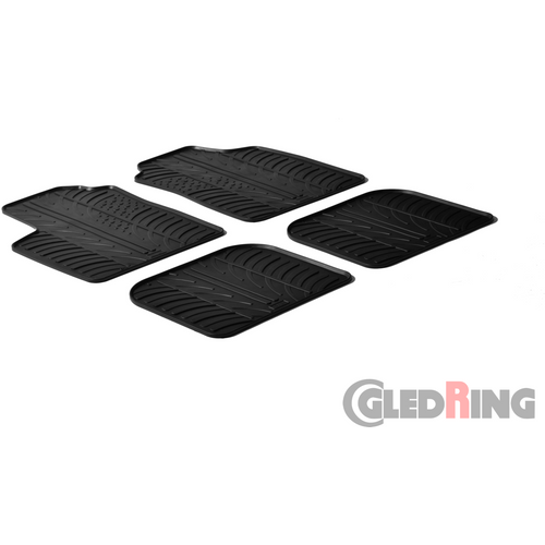 Gledring gumeni tepisi za Fiat Panda 2003-2011/5 doors slika 1