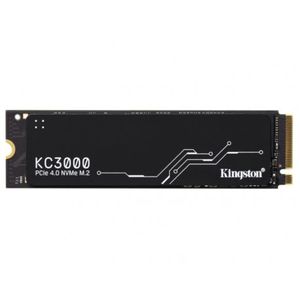 Kingston SKC3000S/512G M.2 NVMe 512GB, 2280, PCIe Gen 4x4, KC3000, 3D TLC NAND, Read up to 7,000 MB/s, Write up to 3,900 MB/s (single sided), Includes cloning software