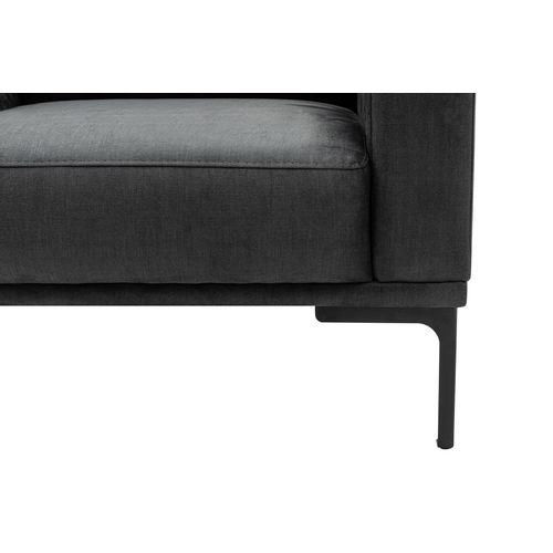 Atelier Del Sofa Kutna garnitura, Antracit, Mustang Small Left - Anthracite slika 14