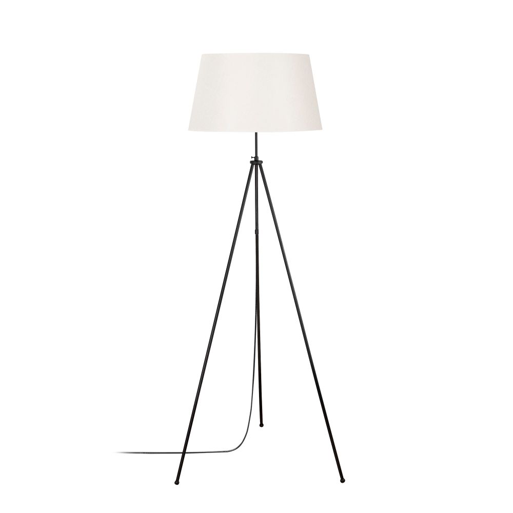 Stojeća lampa Tripod - 4052, crno-krem slika 2