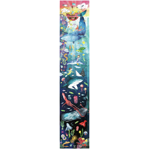 Hape Drvena slagalica koja svijetli u mraku Ocean Life Puzzle E1634A, 150cm slika 2