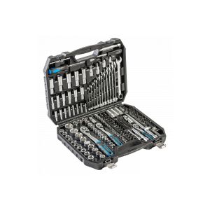 Högert  Set nasadnih ključeva 1/4"-3/8"-1/2", kombiniranih ključeva, 222-dijelni