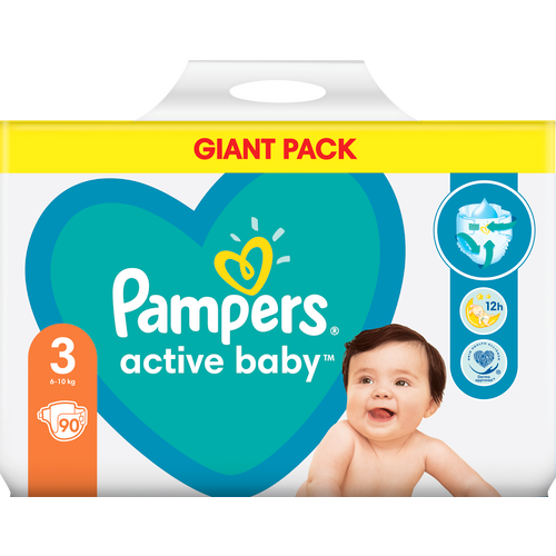 Pampers Active Baby Giant Pack slika 3