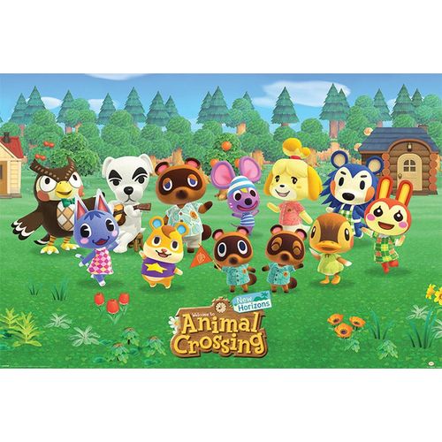 PYRAMID ANIMAL CROSSING (LINEUP) MAXI POSTER slika 1