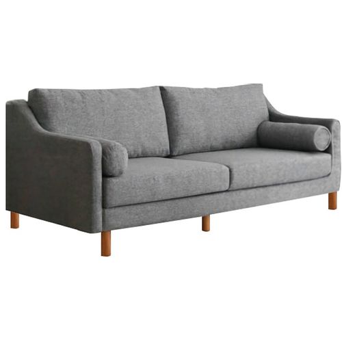 Nordi 3 Seater Wood - Grey Grey 3-Seat Sofa slika 11