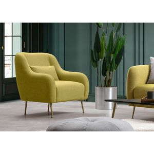 Atelier Del Sofa Fotelja wing SEVILLA žuta, Sevilla Armchair - Yellow