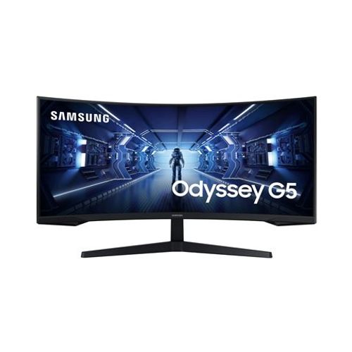 Monitor Samsung 34" Odyssey LC34G55TWWPXEN, VA, QHD+, 1ms, 165Hz, DP, HDMI, zakrivljen slika 1