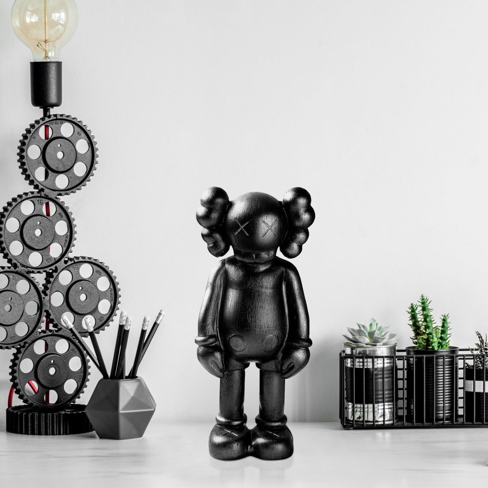 Decorative object Yak-051-C, colour: black slika 1