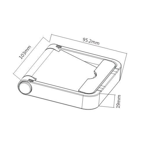 Kettz nosač za tablet/tel 7"-10.1" SNT-K102 slika 2