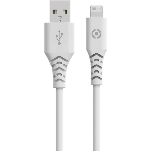 Celly kabel USB-A u Lightning 1,5 m Planet Collection, bijela slika 1
