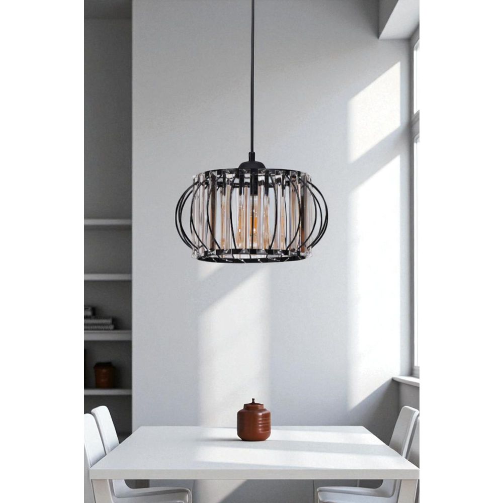 Opviq Luster 065, crni slika 1